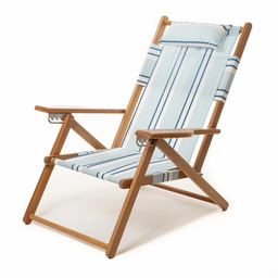 加大号无流苏4档不锈钢卡扣榉木沙滩椅（16安）